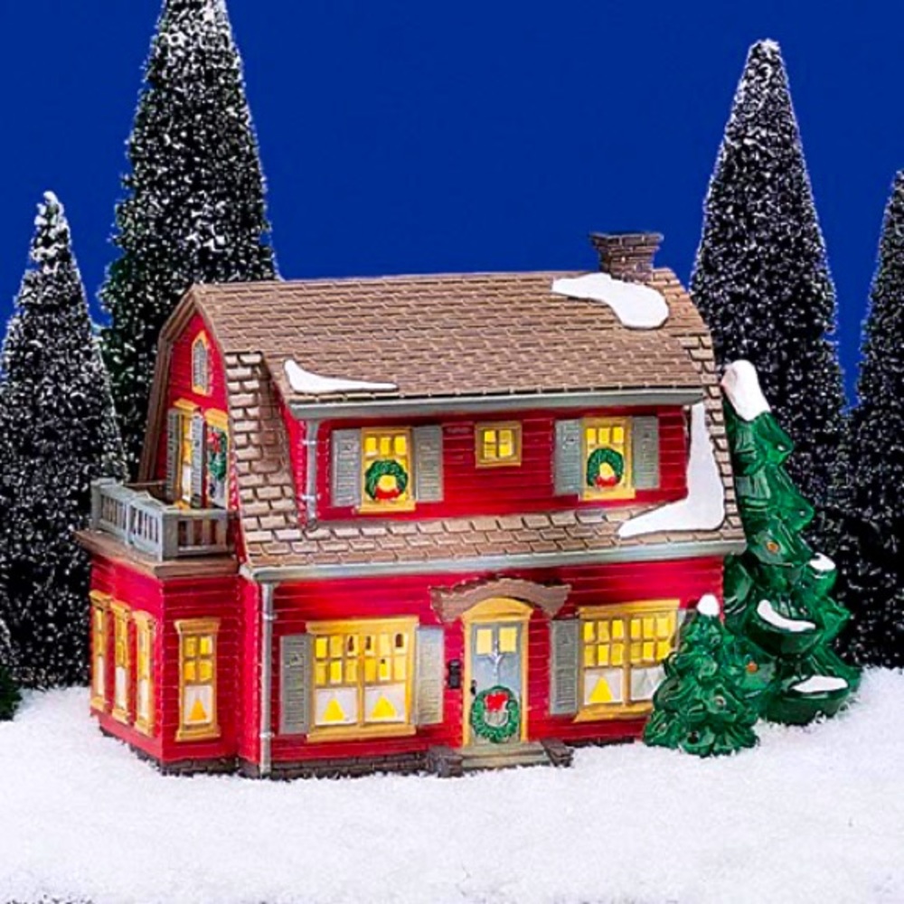 🎄Retired Dept 56 Dutch Colonial red house🎄
